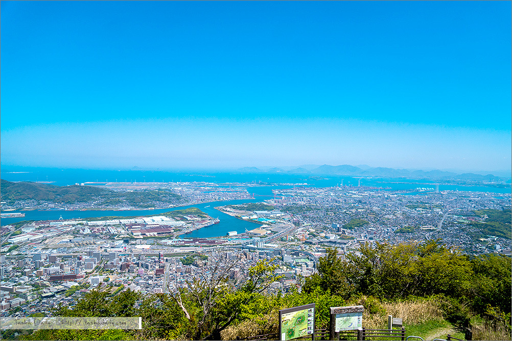 北九洲自由行︱皿倉山纜車Mount Sarakura．眺望市區百億景觀